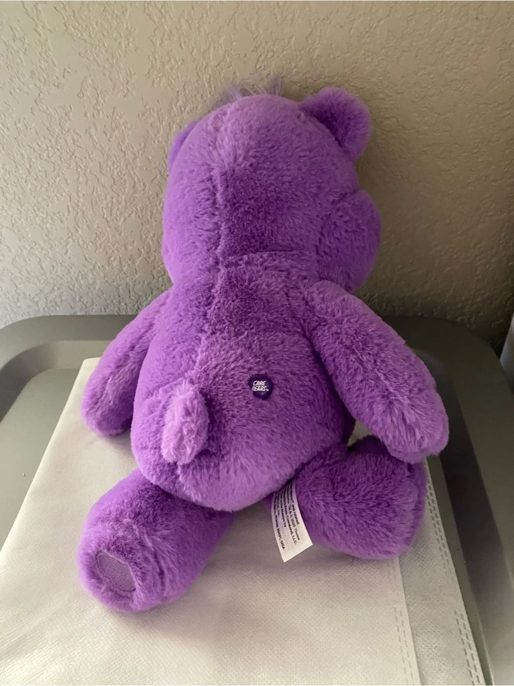 Care Bears Share Bear Plush 2020 Fuzzy Stuffed Animal 14 Inch Lollipop Basic Fun